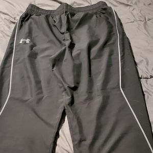 Under Armour Black Warm Ups.  XL